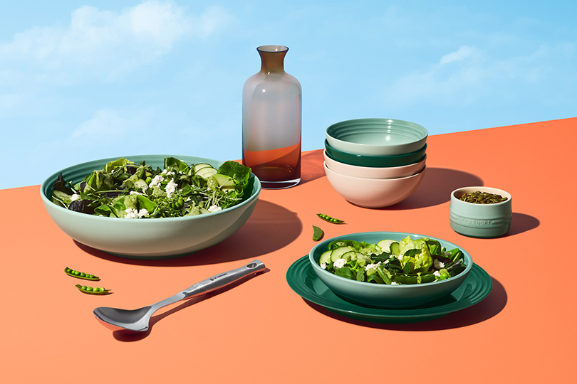 Green Spring Salad with Sugar Snap Peas and Feta